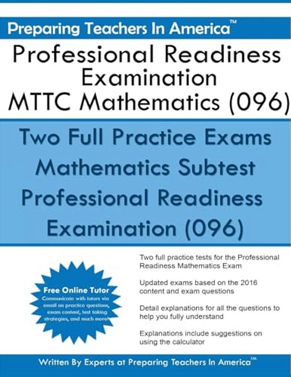 Professional Readiness Examination Mttc Mathematics (096)-..