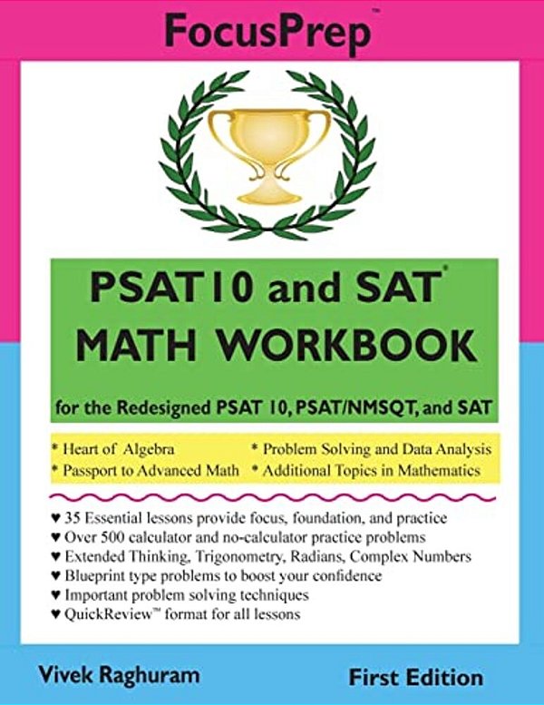 Psat 10 And Sat Math Workbook: For The Redesigned Psat 10, Psat/Nmsqt, And Sat-..