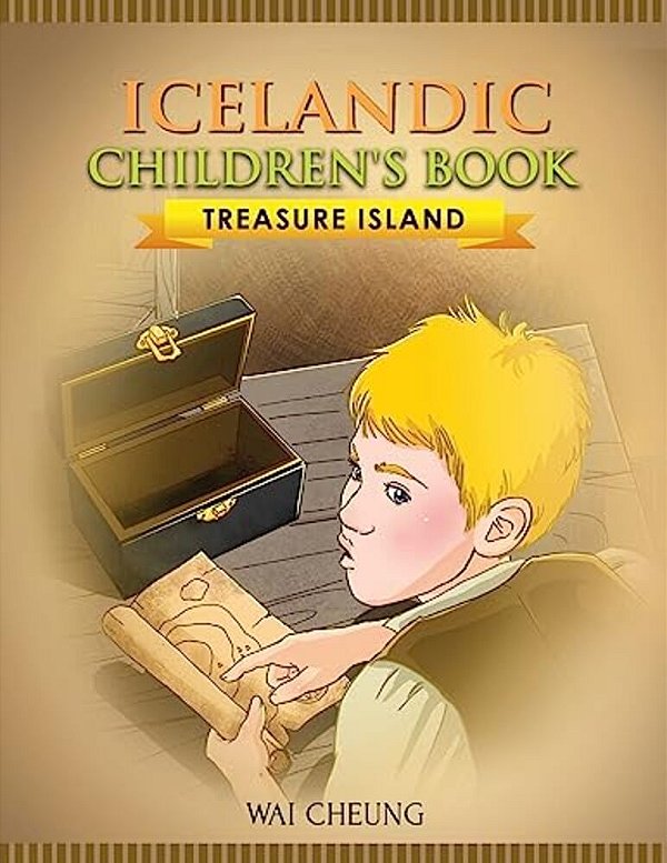 Icelandic Children's Book: Treasure Island-..