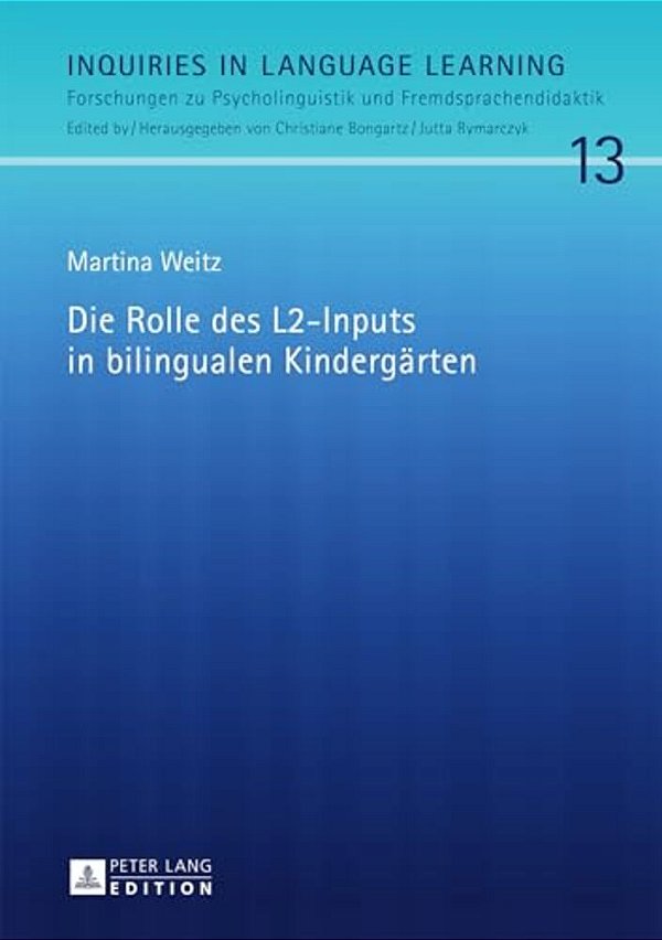 Die Rolle Des L2-Inputs In Bilingualen Kindergaerten-..