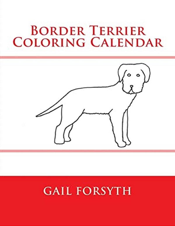 Border Terrier Coloring Calendar-..