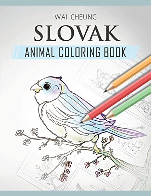 Slovak Animal Coloring Book-..