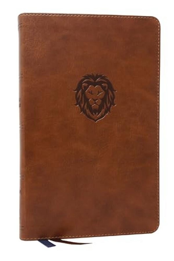 Nkjv, Thinline Bible Youth Edition, Leathersoft, Brown, Red Letter Edition, Comfort Print-..