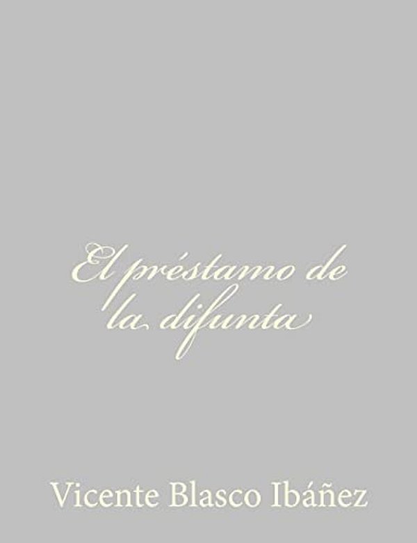 El Préstamo De La Difunta-..
