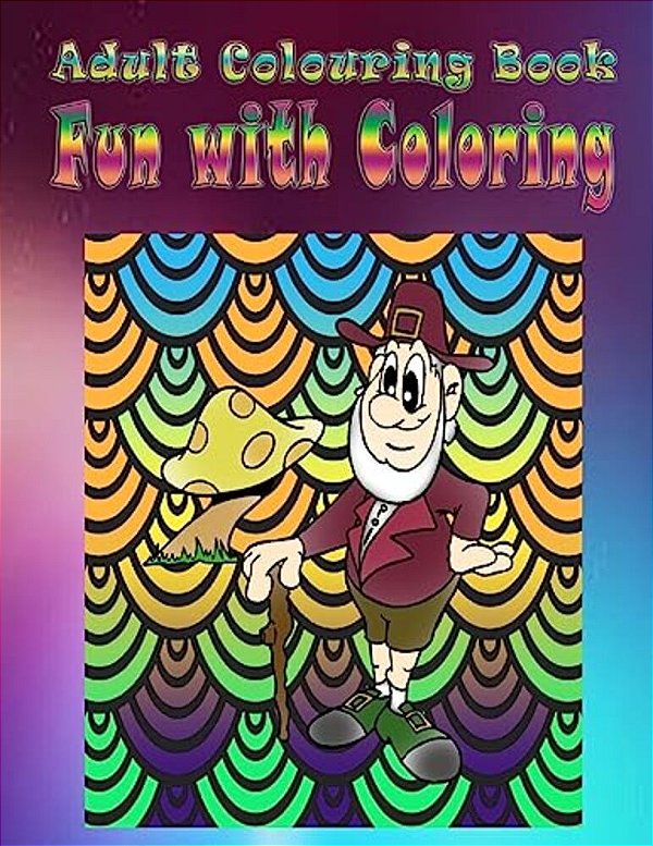 Adult Coloring Book Fun With Coloring: Mandala Coloring Book-..