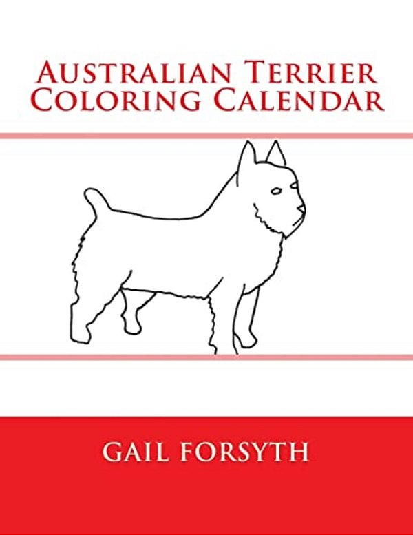 Australian Terrier Coloring Calendar-..