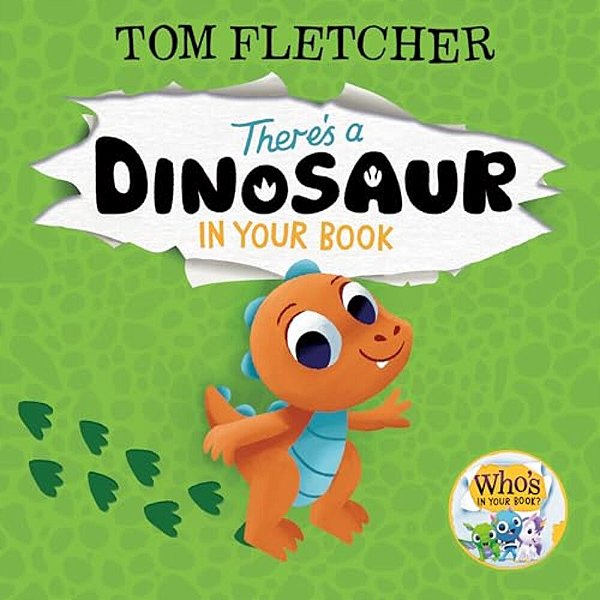 There's A Dinosaur In Your Book-..