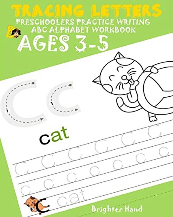 Tracing Letter Preschoolers*practice Writing*abc Alphabet Workbook, Kids*ages 3-5: Alphabet Letters*extra Large-..
