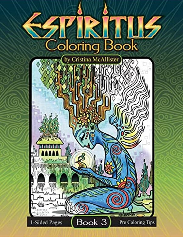 Espiritus Coloring Book: Book 3-..