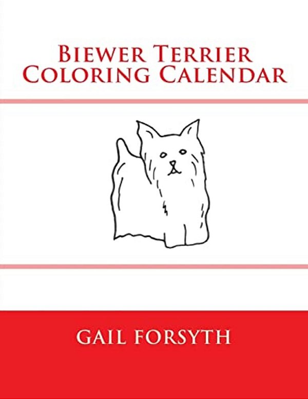 Biewer Terrier Coloring Calendar-..