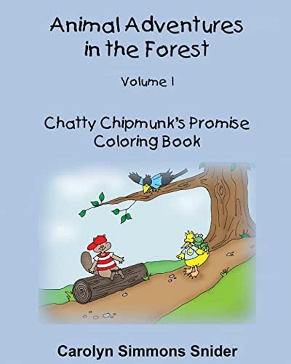 Chatty Chipmunk's Promise Coloring Book-..