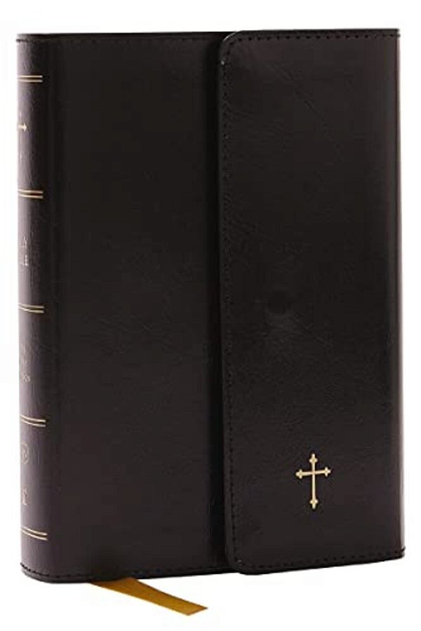 Kjv Holy Bible: Compact With 43,000 Cross References, Black Leatherflex With Flap, Red Letter, Comfort Print: King James Version-..