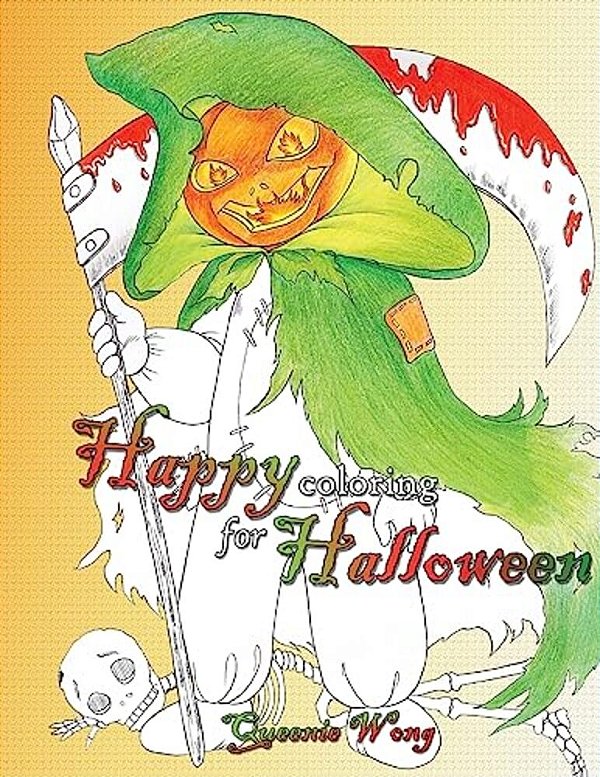 Happy Coloring For Halloween-..