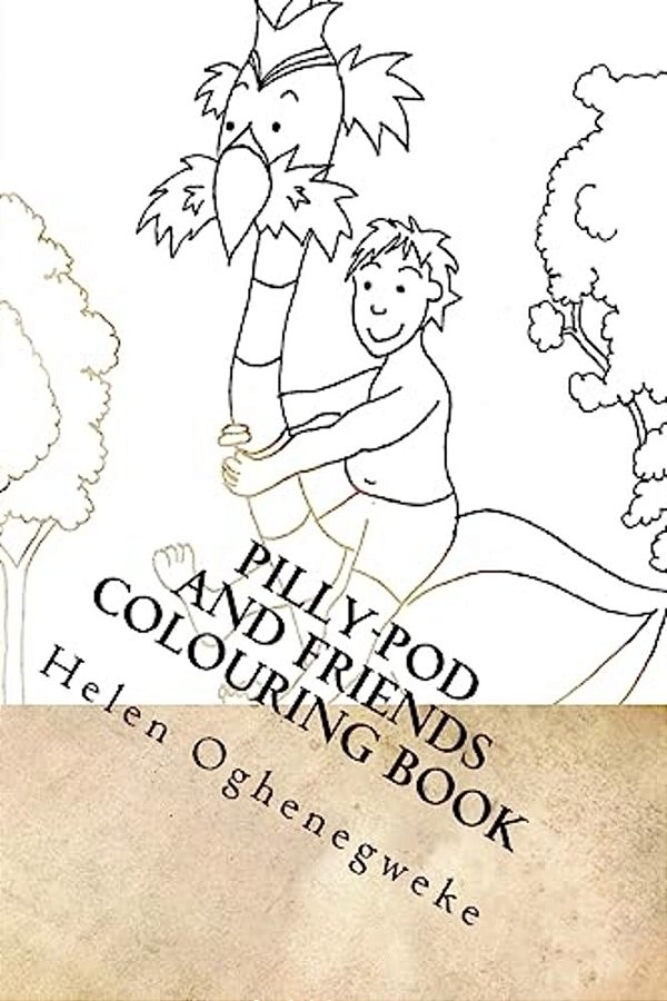 Pilly-Pod And Friends Colouring Book-..