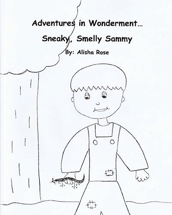 Adventures In Wonderment: Sneaky, Smelly Sammy: Coloring Book-..