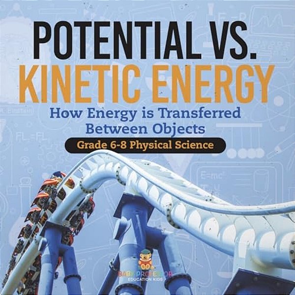 Potential Vs. Kinetic Energy How Energy Is Transferred Between Objects Grade 6-8 Physical Science-..
