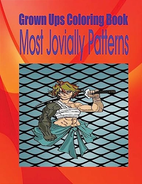Grown Ups Coloring Book Most Jovially Patterns Mandalas-..