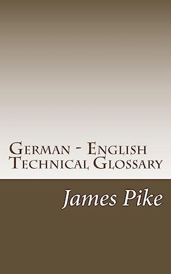 German - English Technical Glossary-..