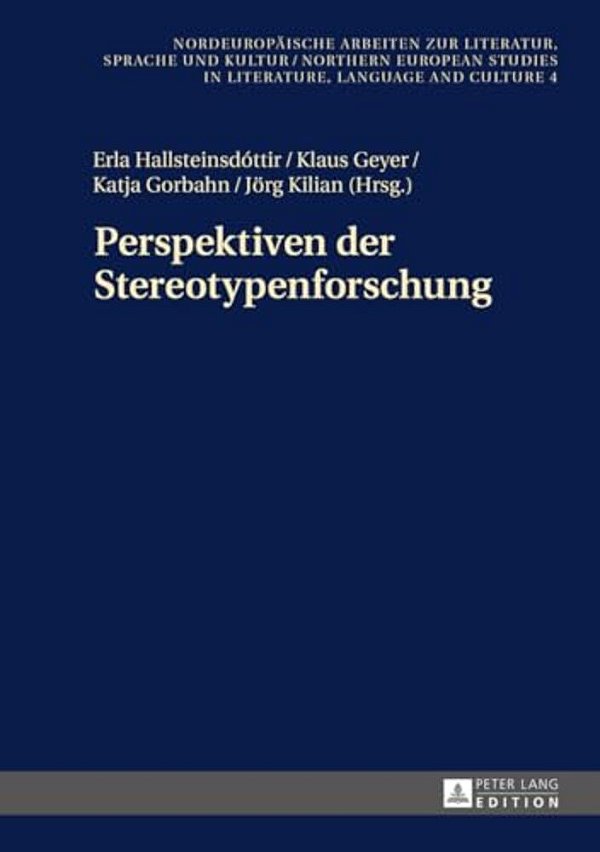 Perspektiven Der Stereotypenforschung-..