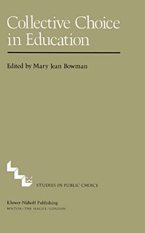Collective Choice In Education-..