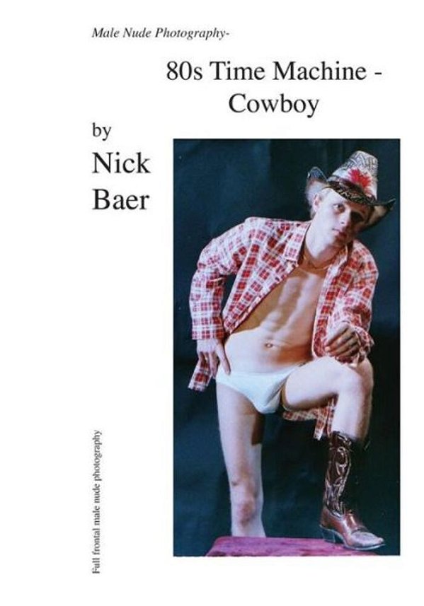 Male Nude Photography- 80S Time Machine - Cowboy-..