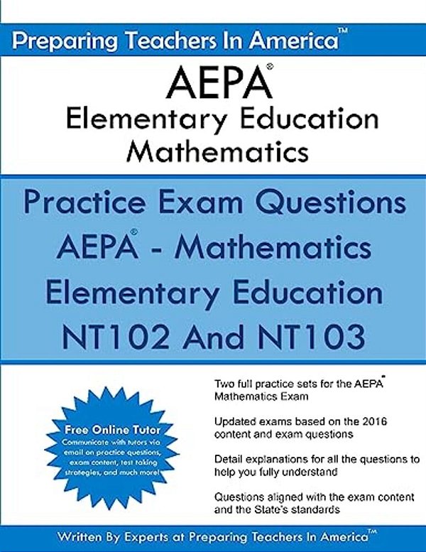 Aepa Elementary Education Mathematics: Arizona Educator Proficiency Assessment-..