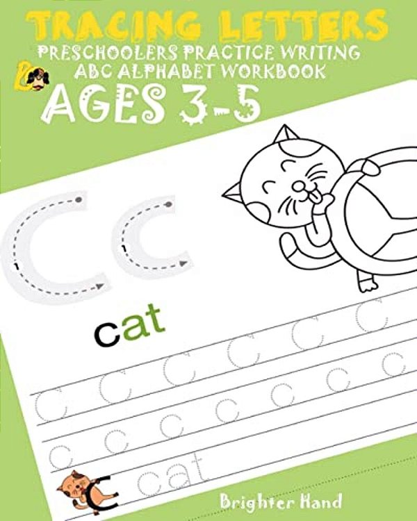 Tracing Letter Preschoolers*practice Writing Abc Alphabet*workbook Kids Ages 3-5: Large Print(lower Case)*-..