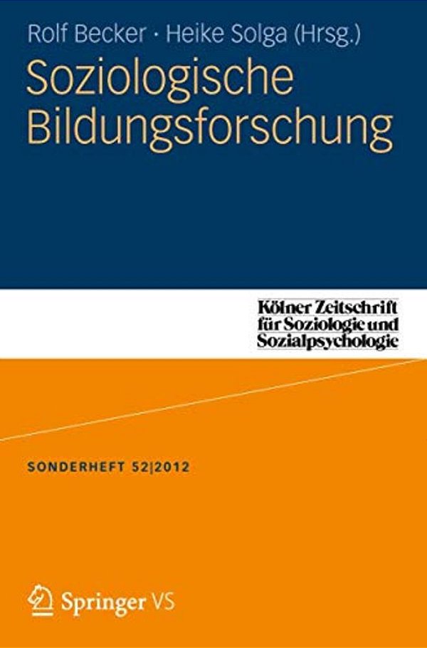 Soziologische Bildungsforschung-..