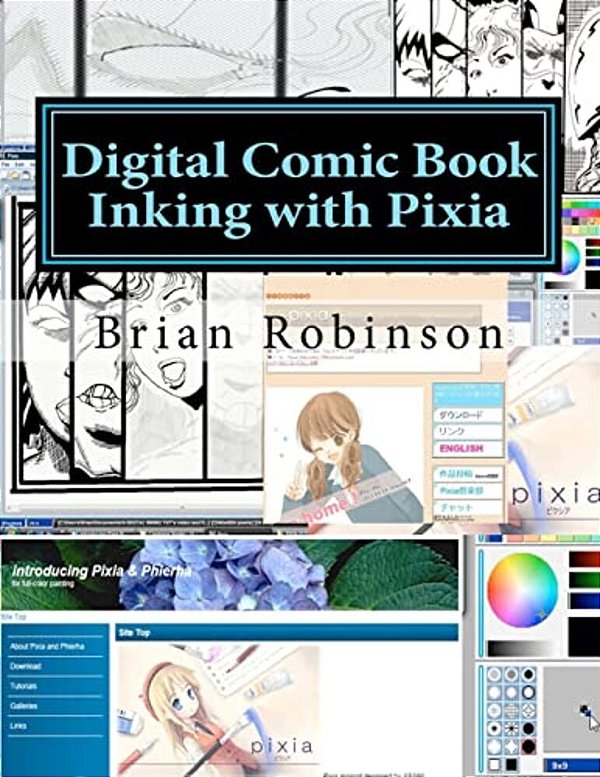 Digital Comic Book Inking With Pixia-..