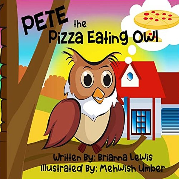 Pete The Pizza Eating Owl-..