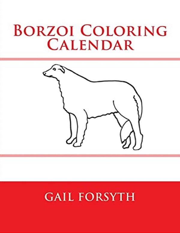 Borzoi Coloring Calendar-..