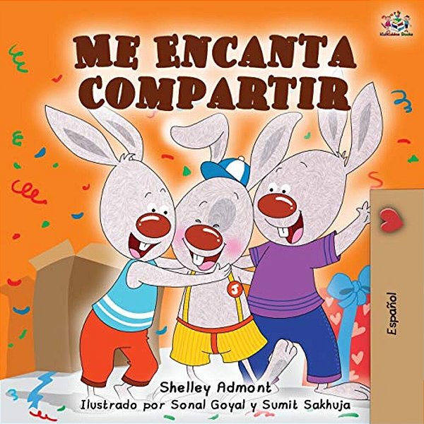 Me Encanta Compartir: I Love To Share - Spanish Edition-..