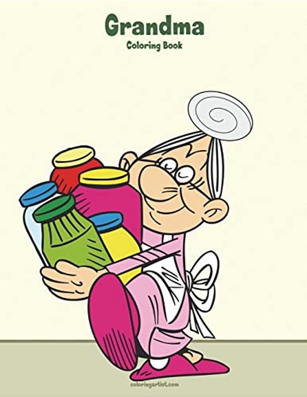 Grandma Coloring Book 1-..