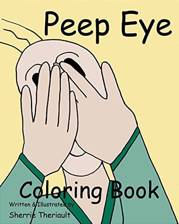 Peep Eye Coloring Book-..