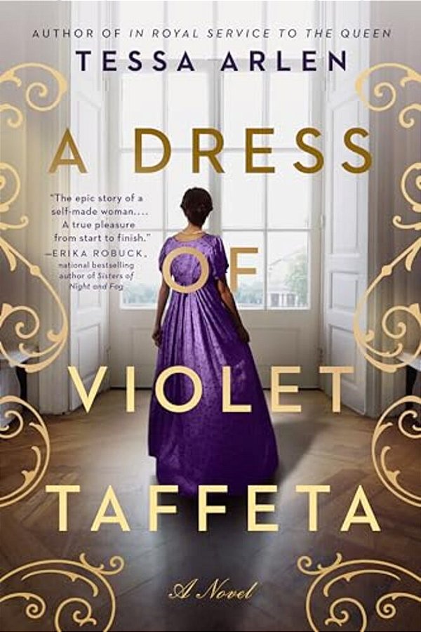 A Dress Of Violet Taffeta-..