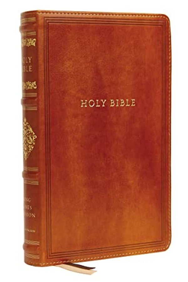 Kjv, Sovereign Collection Bible, Personal Size, Leathersoft, Brown, Red Letter Edition, Comfort Print: Holy Bible, King James Version-..