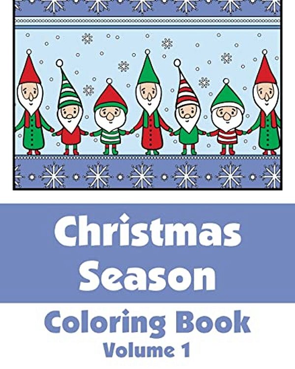 Christmas Season Coloring Book-..