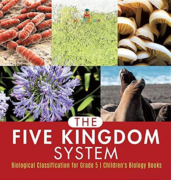 The Five Kingdom System Biological Classification For Grade 5 Children's Biology Books-..