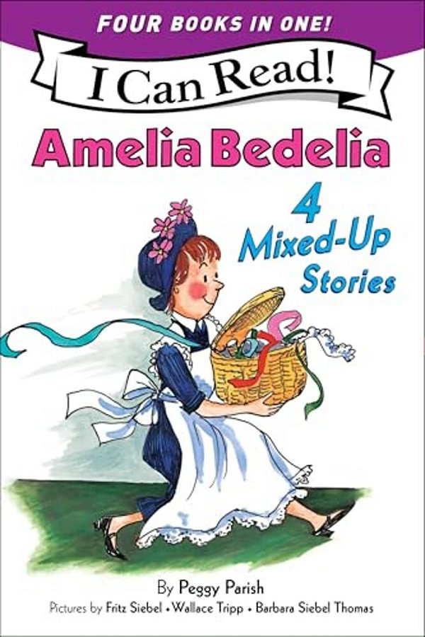 Amelia Bedelia 4 Mixed-Up Stories: A 4-In-1 Level 2 I Can Read Collection-..