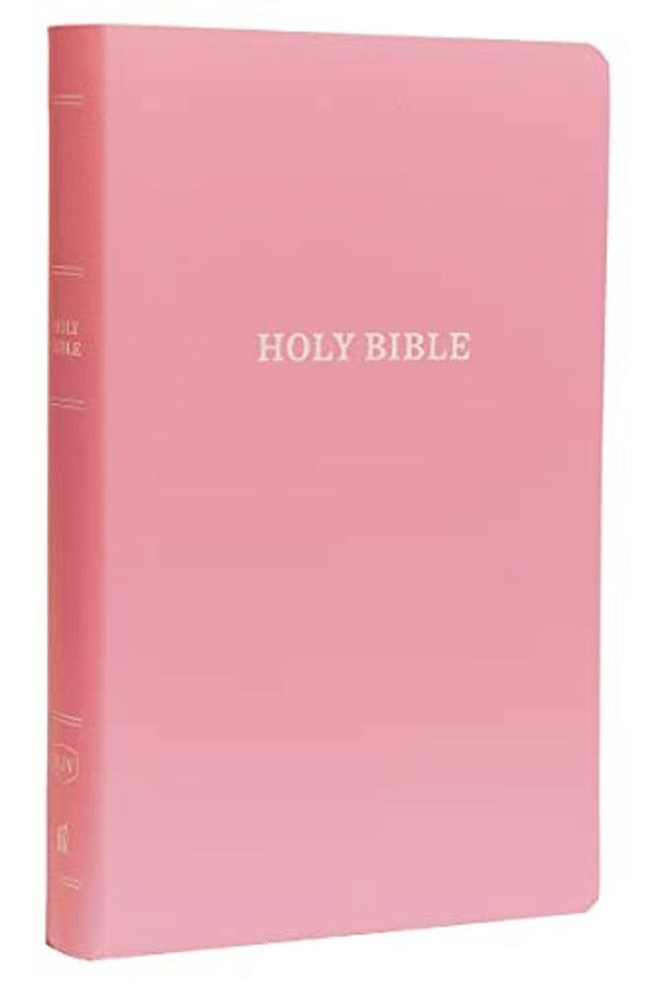 Kjv, Gift And Award Bible, Imitation Leather, Pink, Red Letter Edition-..
