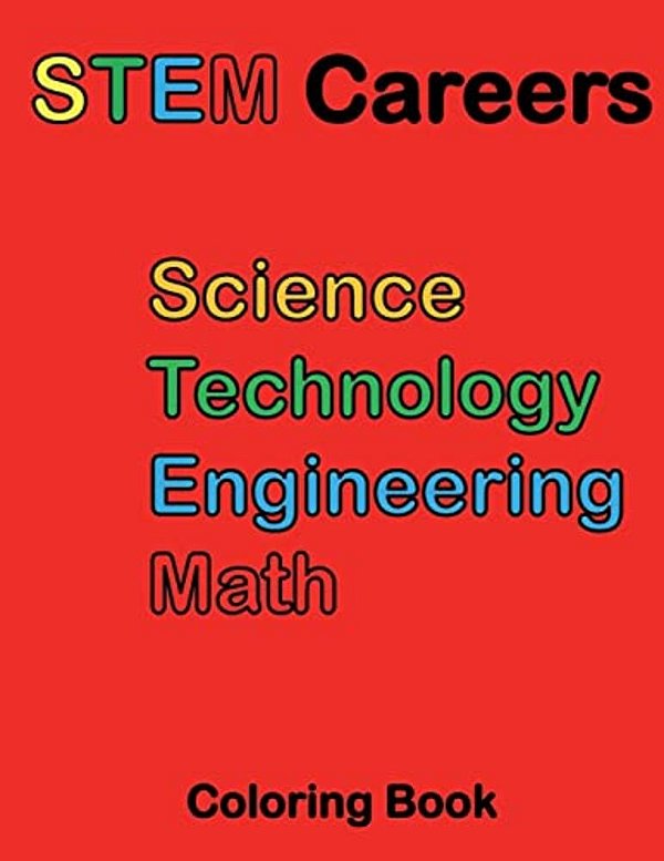 Stem Careers Coloring Book-..