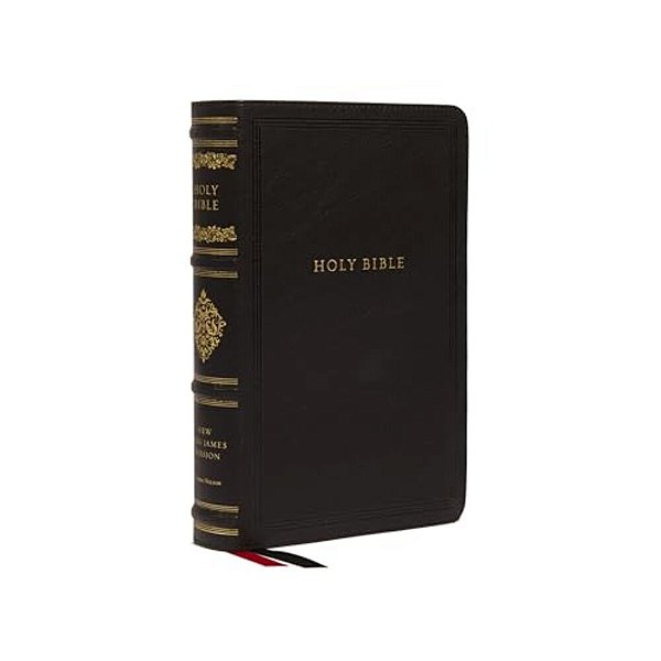 Nkjv, Personal Size Reference Bible, Sovereign Collection, Leathersoft, Black, Red Letter, Comfort Print: Holy Bible, New King James Version-..
