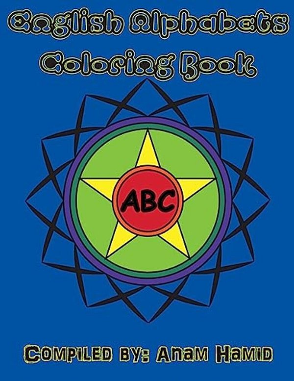 English Alphabets Coloring Book-..