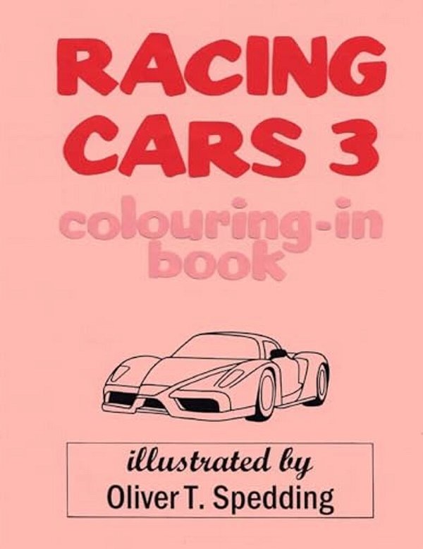 Racing Cars 3 Colouring-In Book-..