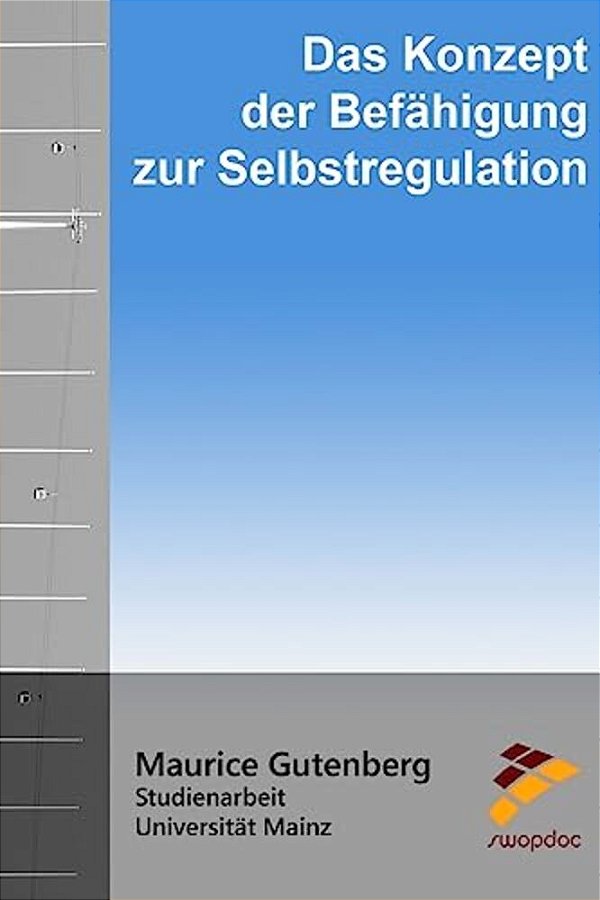 Das Konzept Der Befähigung Zur Selbstregulation-..