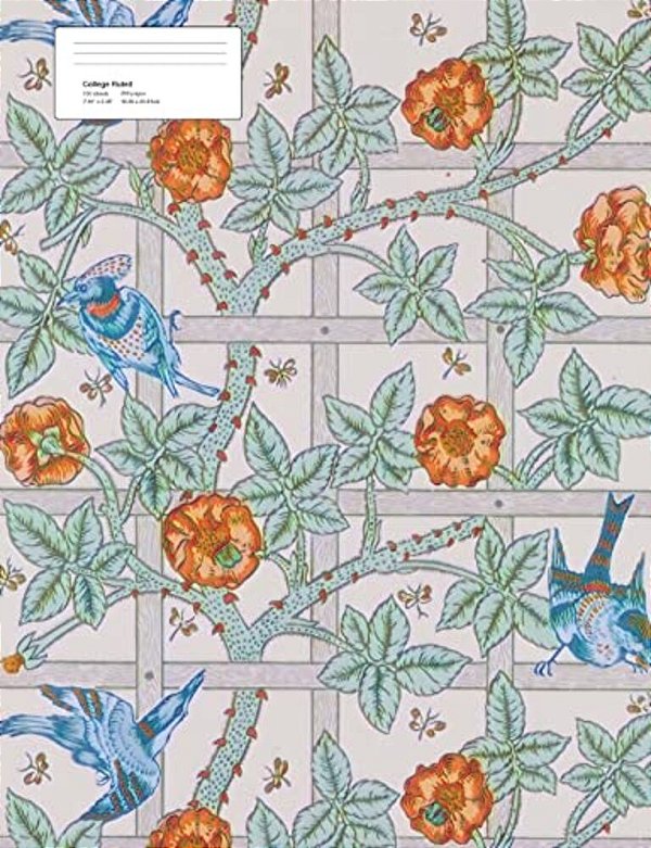 Trellis With Birds And Flowers-..