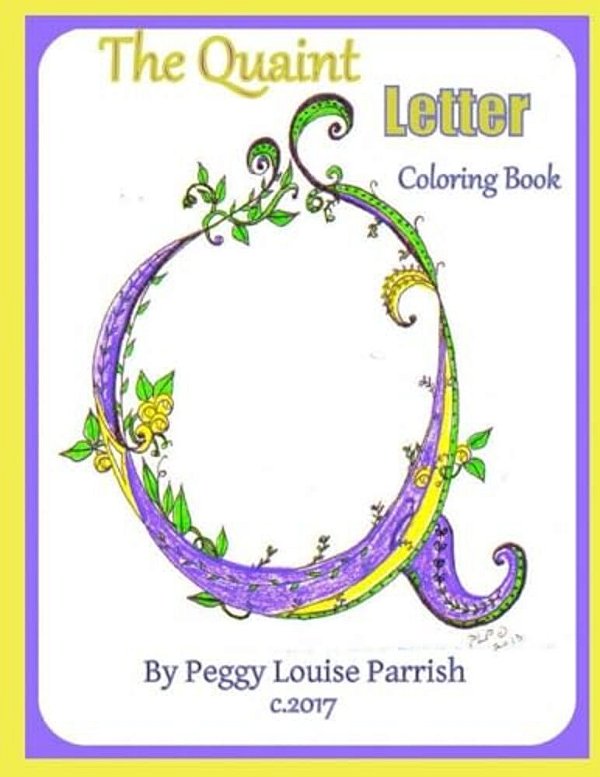 The Quaint Letter Q Coloring Book-..