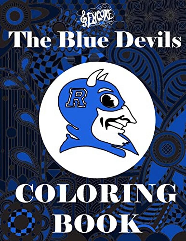 The Blue Devils Coloring Book-..