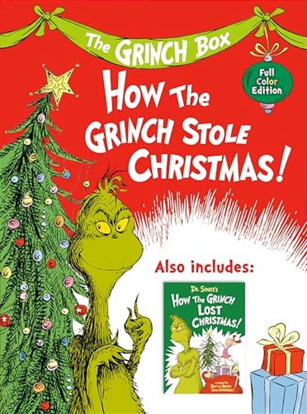 The Grinch Two-Book Boxed Set: Dr. Seuss's How The Grinch Stole Christmas! Full-Color Edition And How The Grinch Lost Christmas!-..
