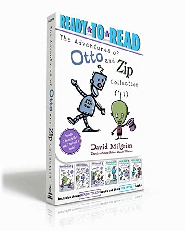 The Adventures Of Otto And Zip Collection (Boxed Set): See Zip Zap; Poof! A Bot!; Come In, Zip!; See Pip Flap; Look Out! A Storm!; For Otto-..
